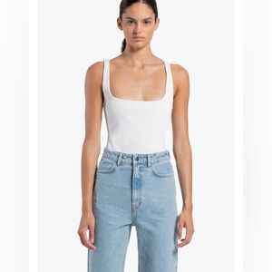 GAUGE 81 ROUEN BODYSUIT Women’s Size Large Ivory Color